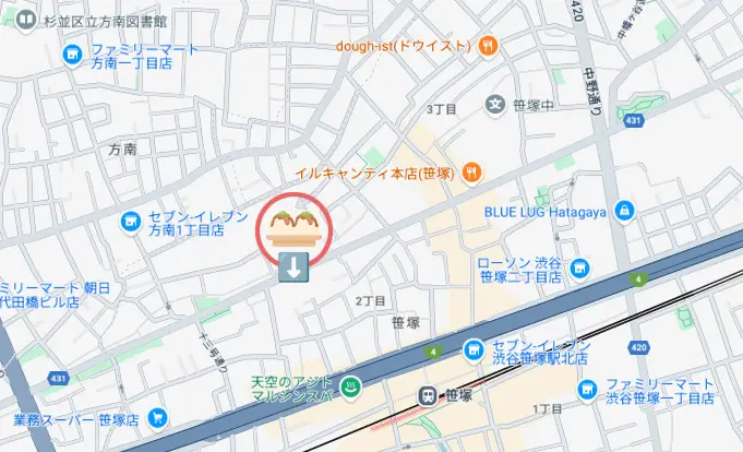 店舗地図