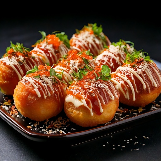 明太子マヨたこ焼き